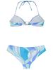Bikini i blå farver